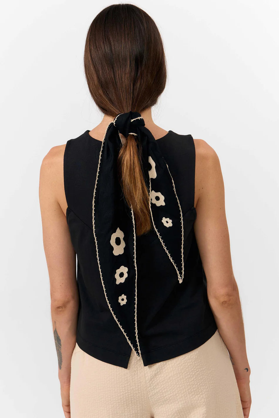 Suite 13 - NERIS BANDANA BLACK - WERTE FREUNDE