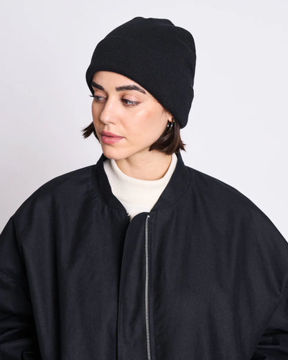 JAN N JUNE - BROOKLYN Knit Beanie black