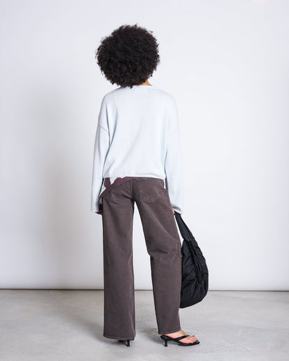 JAN N JUNE - TACNA WIDE LEG LOWRISE JEANS mud