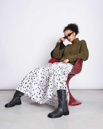 JAN N JUNE - OLA JUMPER woody olive
