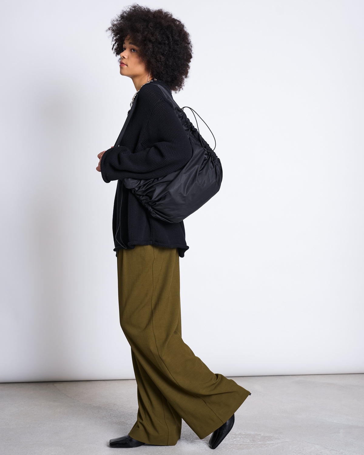 JAN N JUNE - NIVA PLEATED WIDE PANTS rosemary