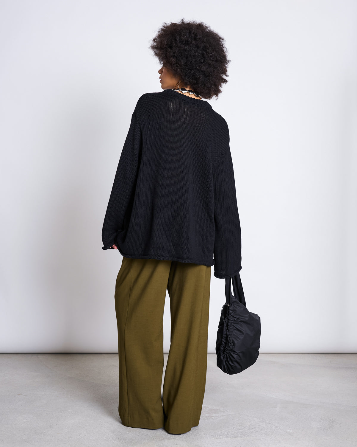 JAN N JUNE - NIVA PLEATED WIDE PANTS rosemary