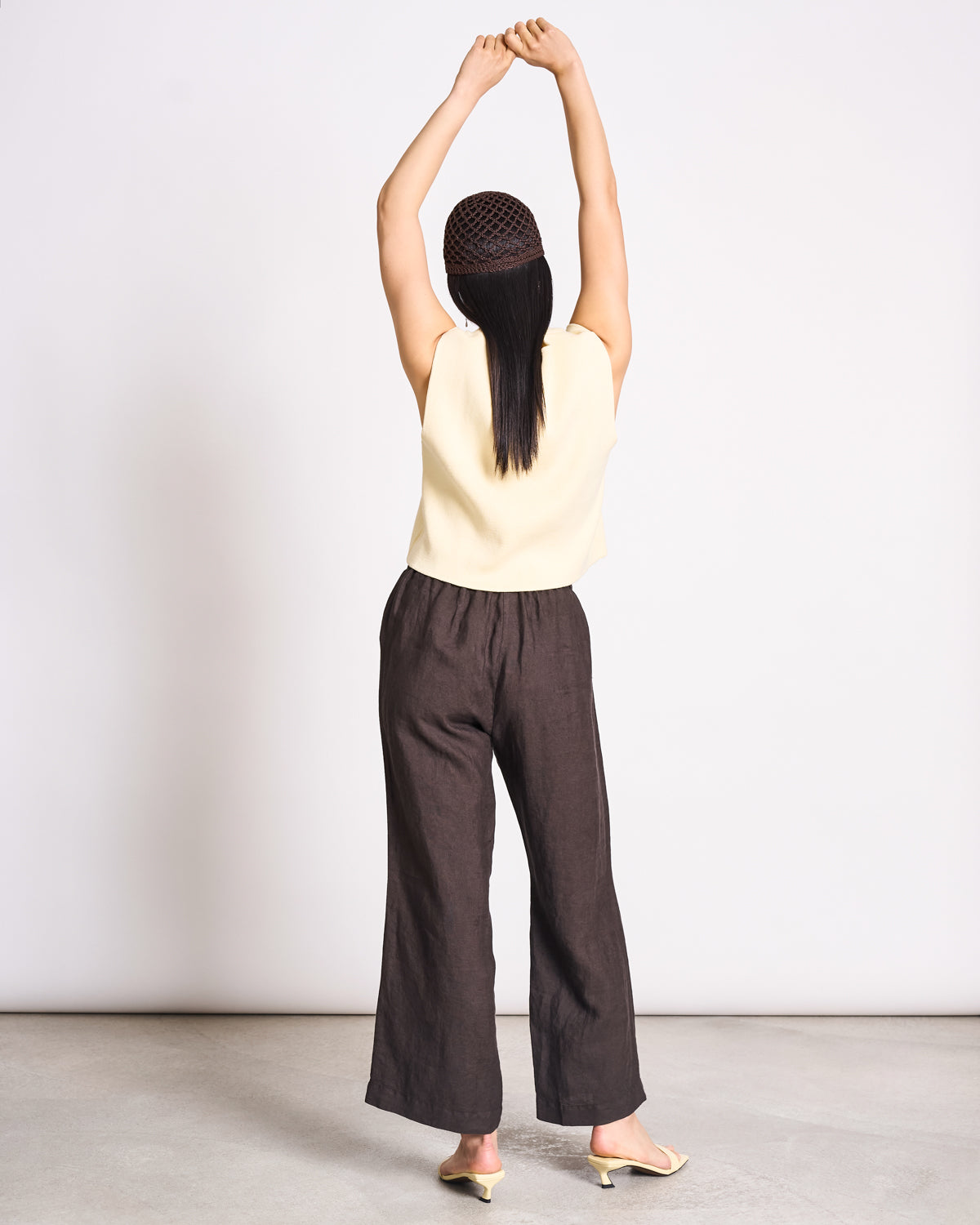 JAN N JUNE - CORYL Wavy Knit Vest buttermilk - WERTE FREUNDE