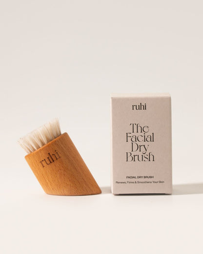 ruhi - The Facial Dry Brush 1Stk. - WERTE FREUNDE