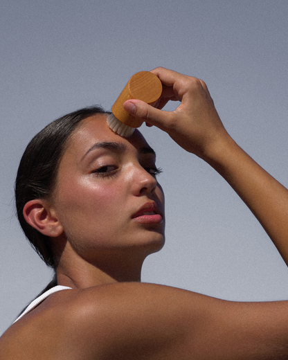 ruhi - The Vegan Facial Dry Brush 1Stk. - WERTE FREUNDE