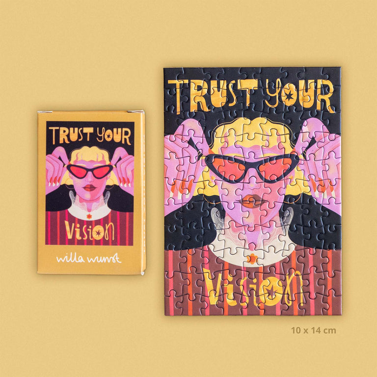 Willa Wunst - Trust Your Vision Mini Puzzle 99 Teile