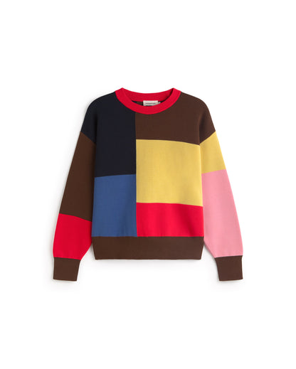 Thinking MU - PETRA KNITTED SWEATER MULTICOLOR