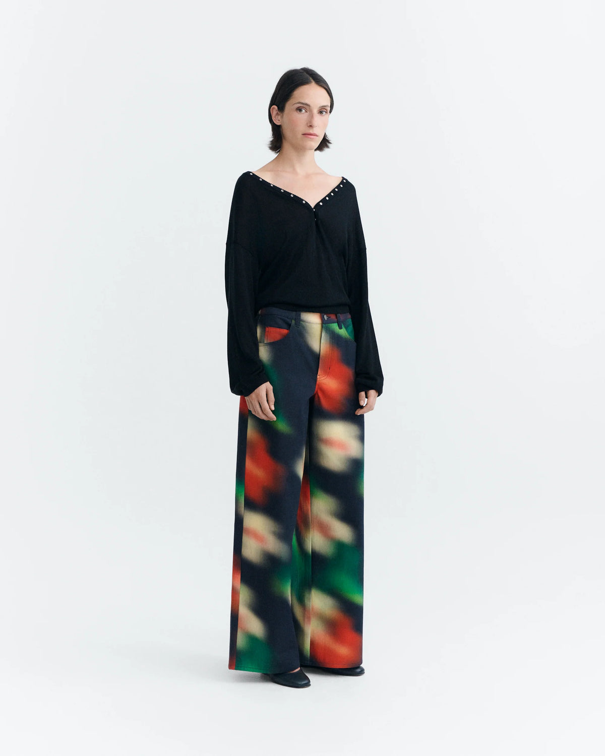Thinking MU - HEDDA PANTS BLOOM PRINT