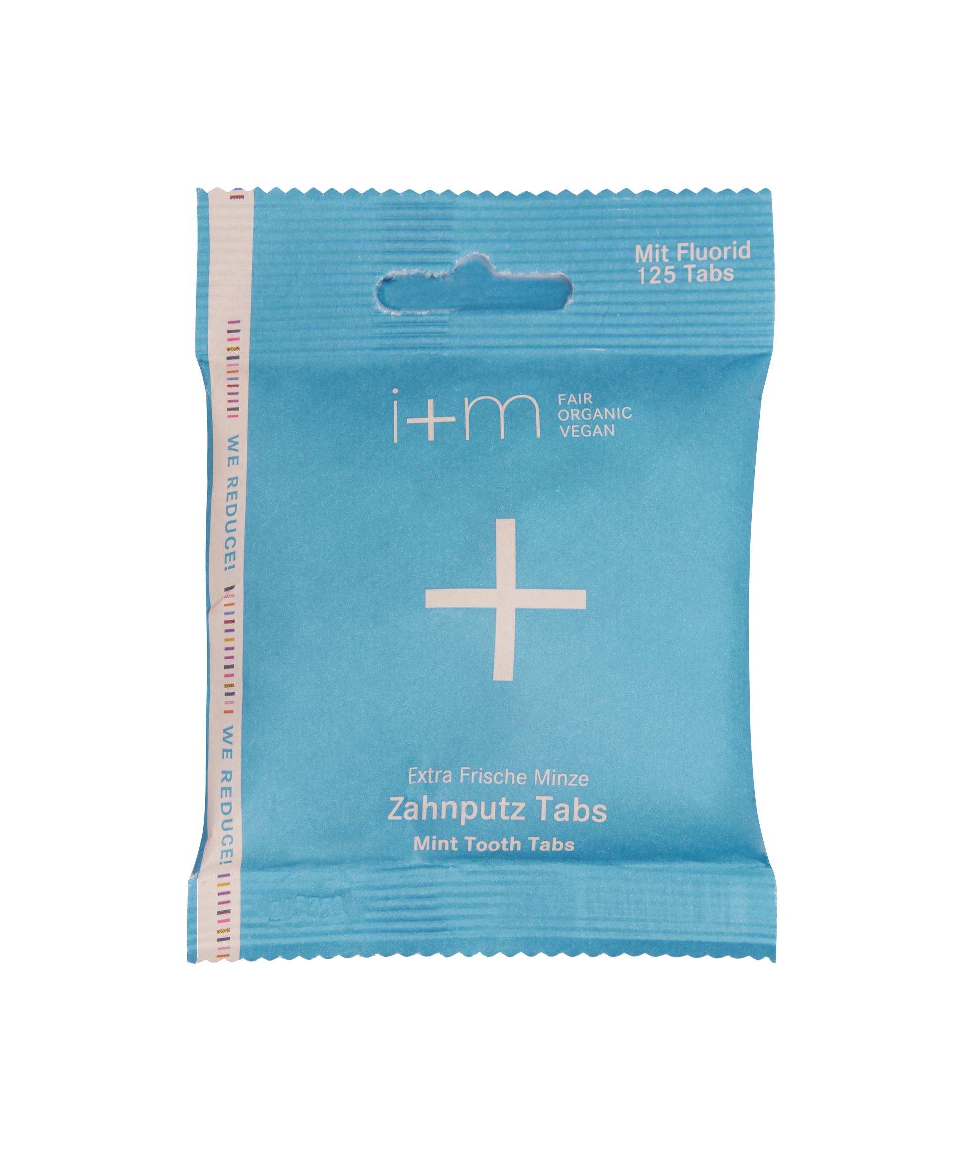 i+m - WE REDUCE! Zahnputz Tabs Extra Frische Minze 125 Tabs 42g - WERTE FREUNDE