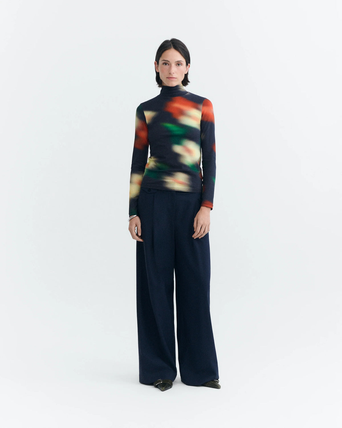 Thinking MU - ELLEN TOP BLOOM PRINT