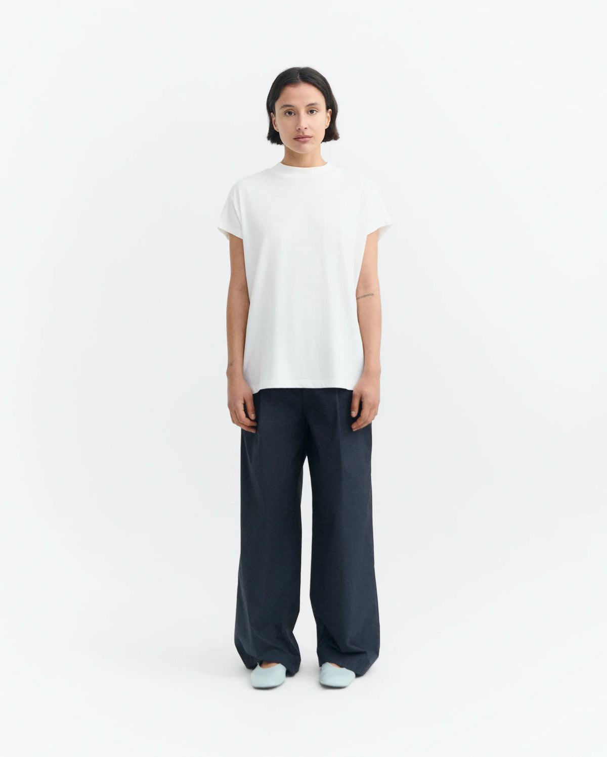 Thinking MU - VOLTA TEE WHITE