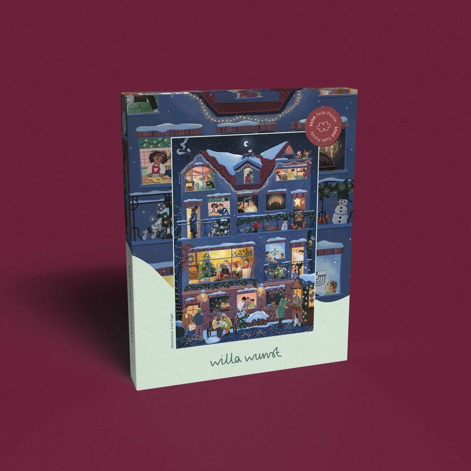 Willa Wunst - Weihnachtszeit Puzzle 500 Teile
