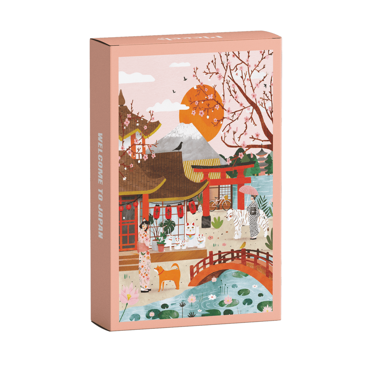 Piecely Puzzles - Mini-Puzzle Welcome to Japan 99 Teile