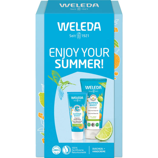 Weleda - Enjoy your Summer! Summer Boost Duschgel & Handcreme 1 Stk.