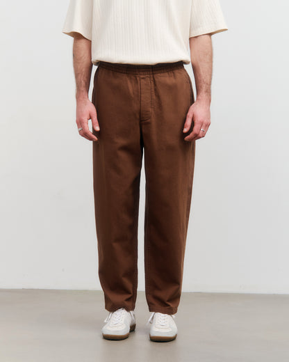 ROTHOLZ - Wide Pant Organic Cotton Hazel Brown - WERTE FREUNDE