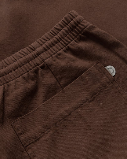 ROTHOLZ - Wide Pant Organic Cotton Hazel Brown - WERTE FREUNDE