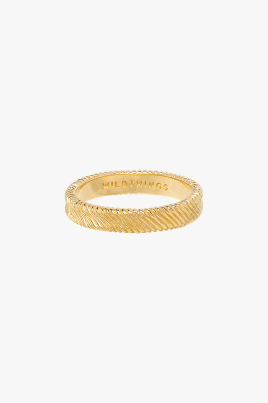 WILDTHINGS - Iconic ring gold plated