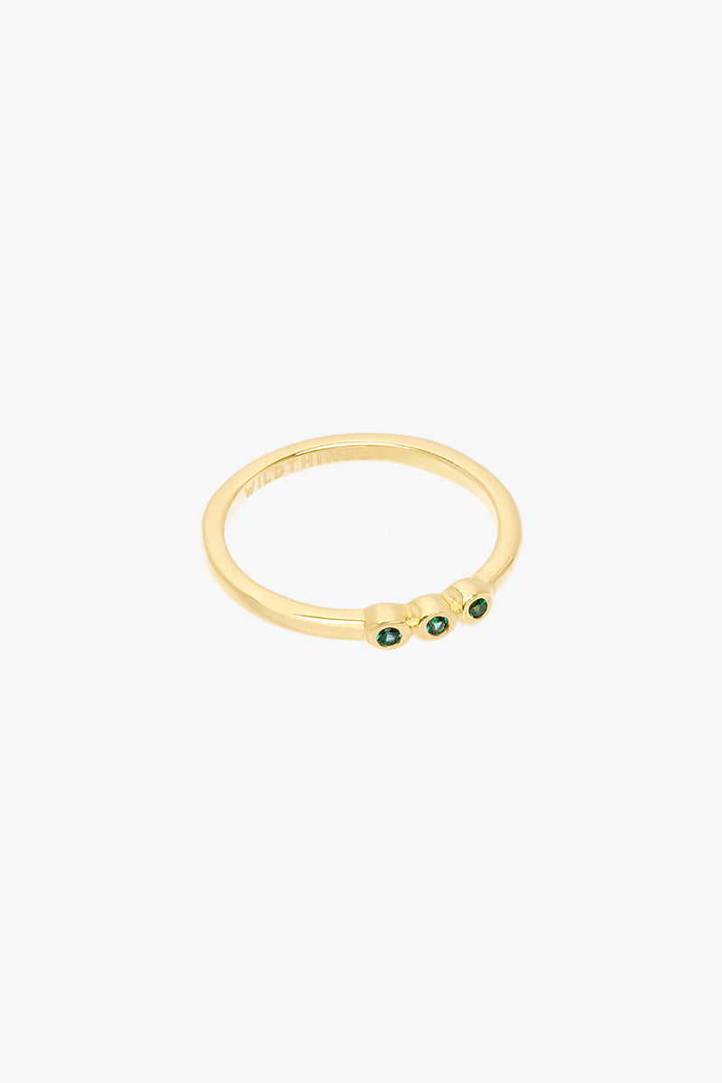 WILDTHINGS - Jungle ring gold plated