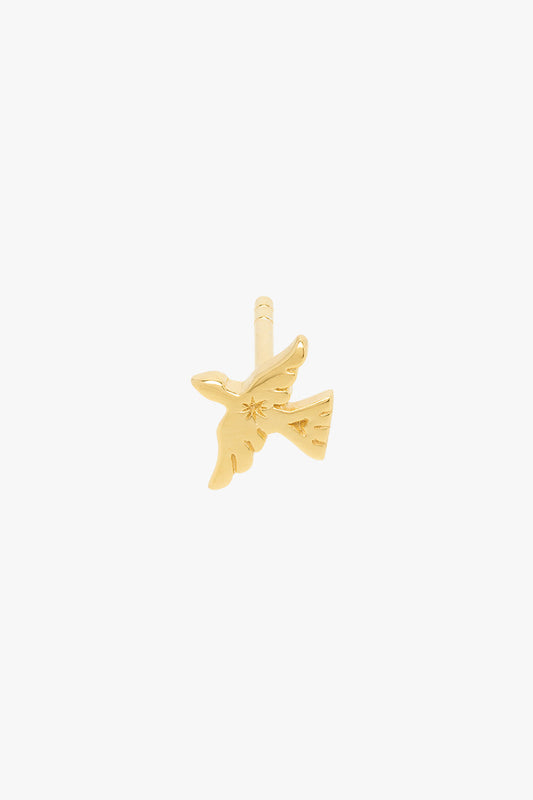 WILDTHINGS - Lucky swallow stud gold plated 1 Stk.