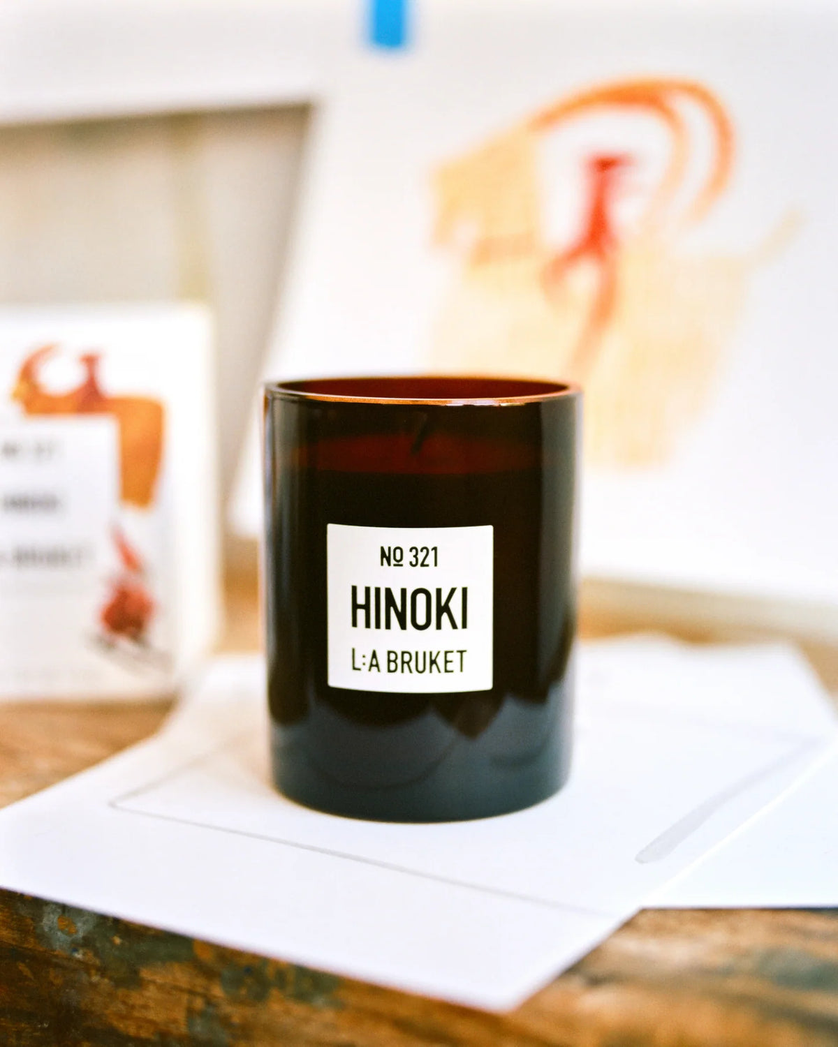 LA BRUKET - CANDLE HINOKI + CHRISMAS SLEEVE 2026 260g