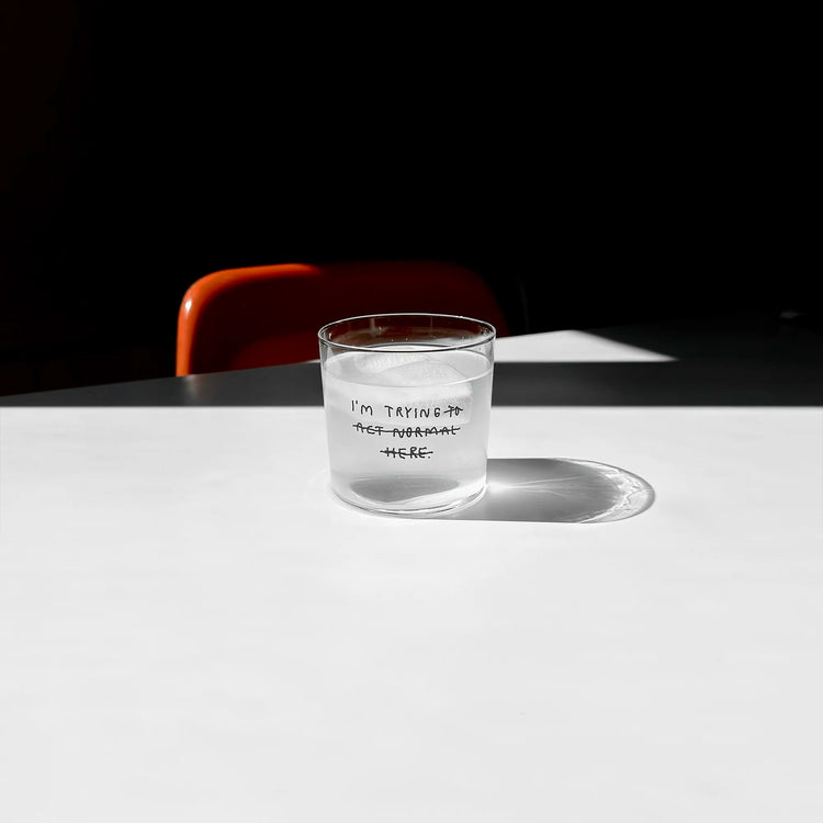 YAHYA STUDIO - Glass Medium- I'm trying to act normal here