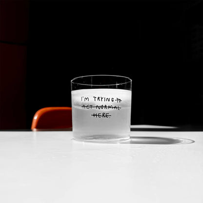 YAHYA STUDIO - Glass Medium- I'm trying to act normal here