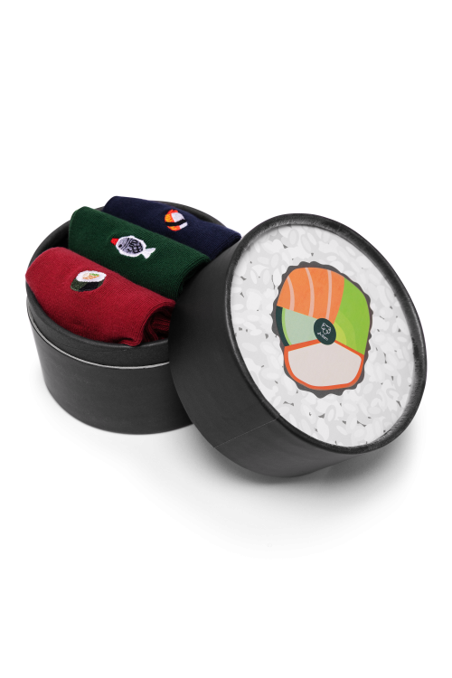 A-dam - Casual Socks 3P All-You Can Eat Medi - WERTE FREUNDE