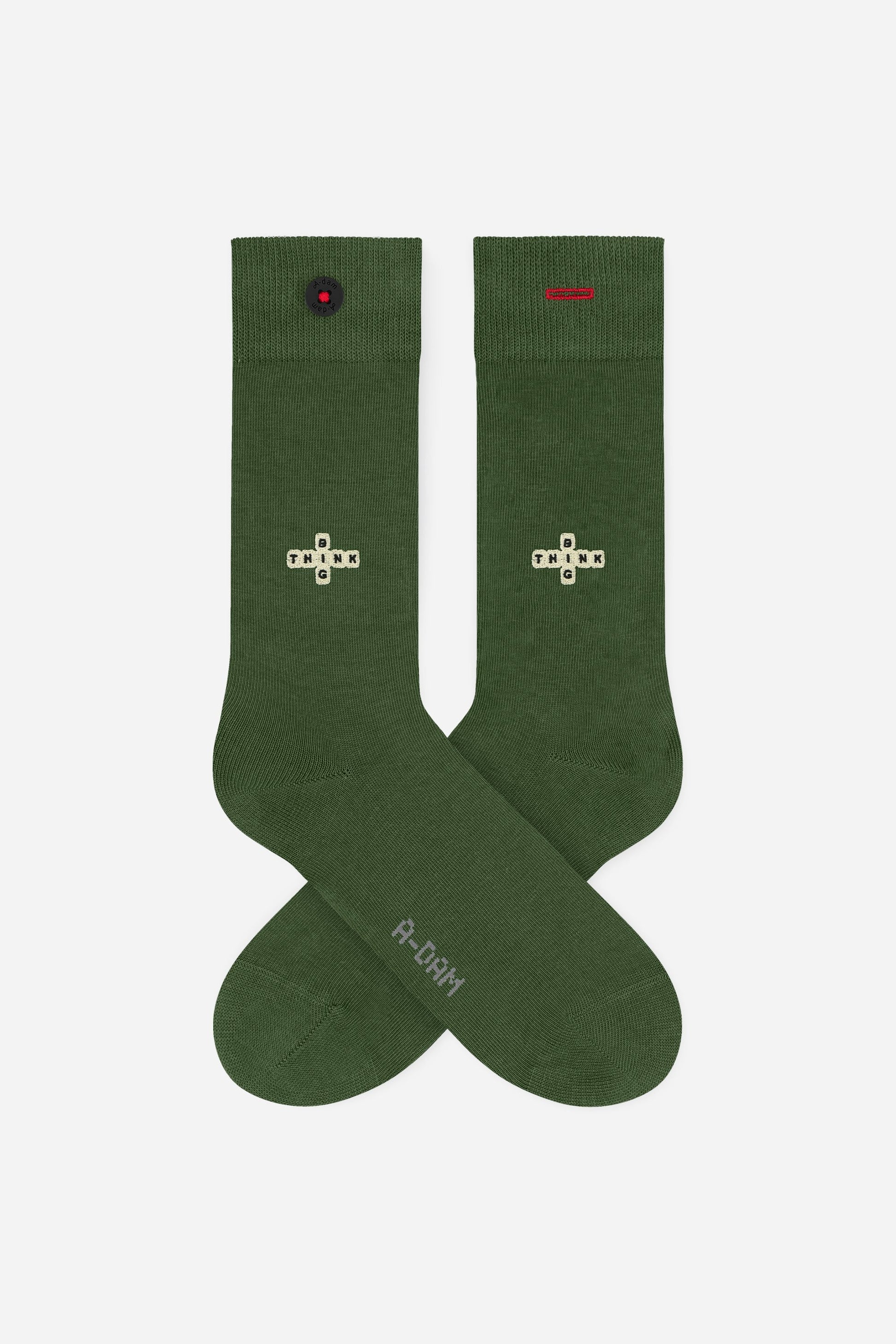 A-dam - Socks Green Think Big - WERTE FREUNDE