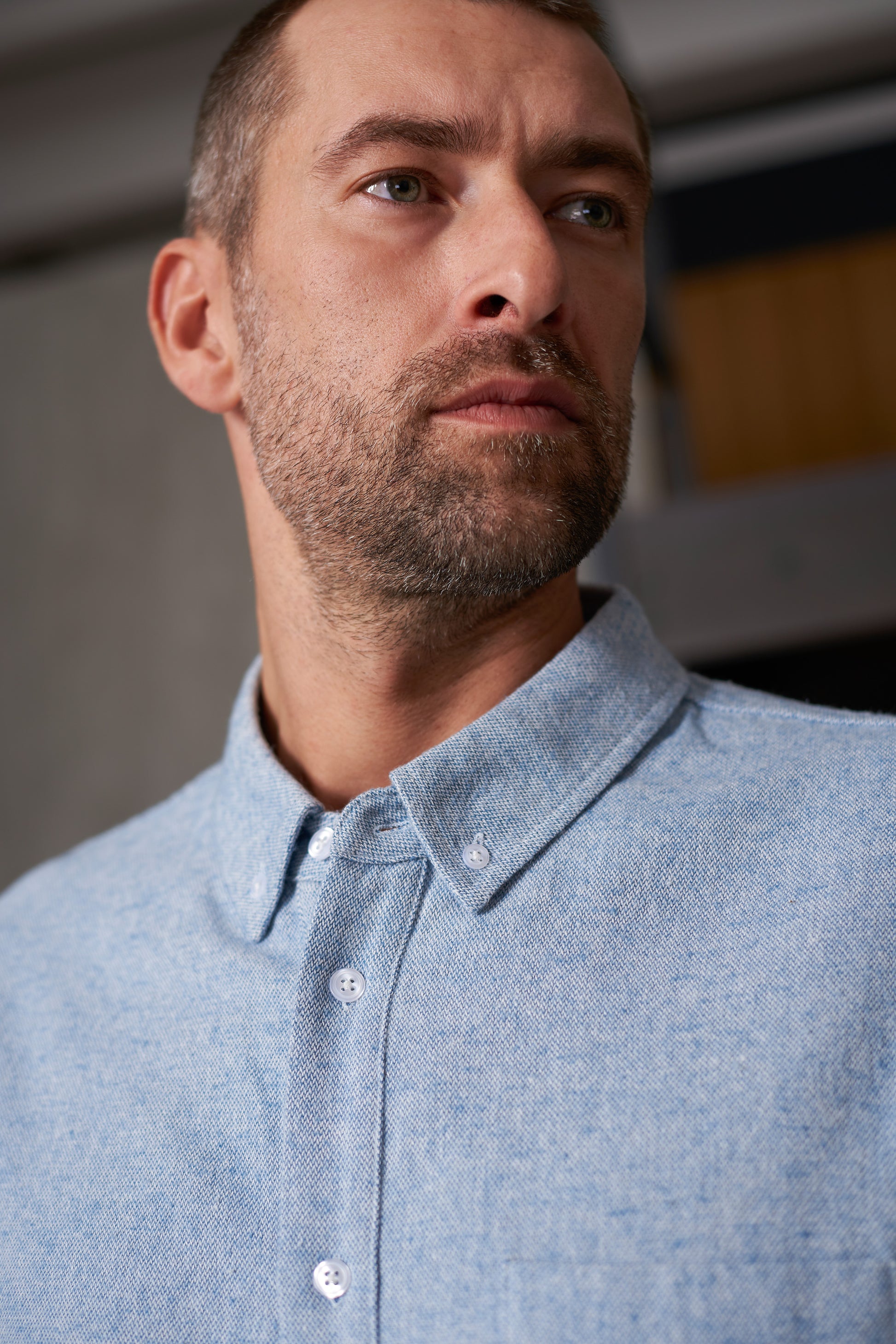 About Companions - KEN shirt mid blue - WERTE FREUNDE