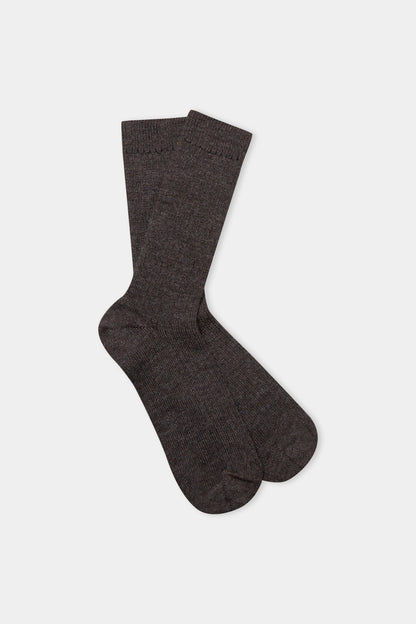 About Companions - Alpaca Socks brown - WERTE FREUNDE