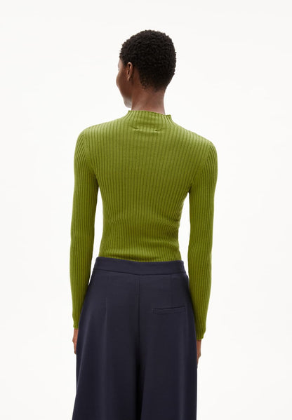 Armedangels - ALAANIA Strick Pullover dark moss