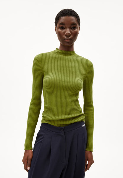 Armedangels - ALAANIA Strick Pullover dark moss