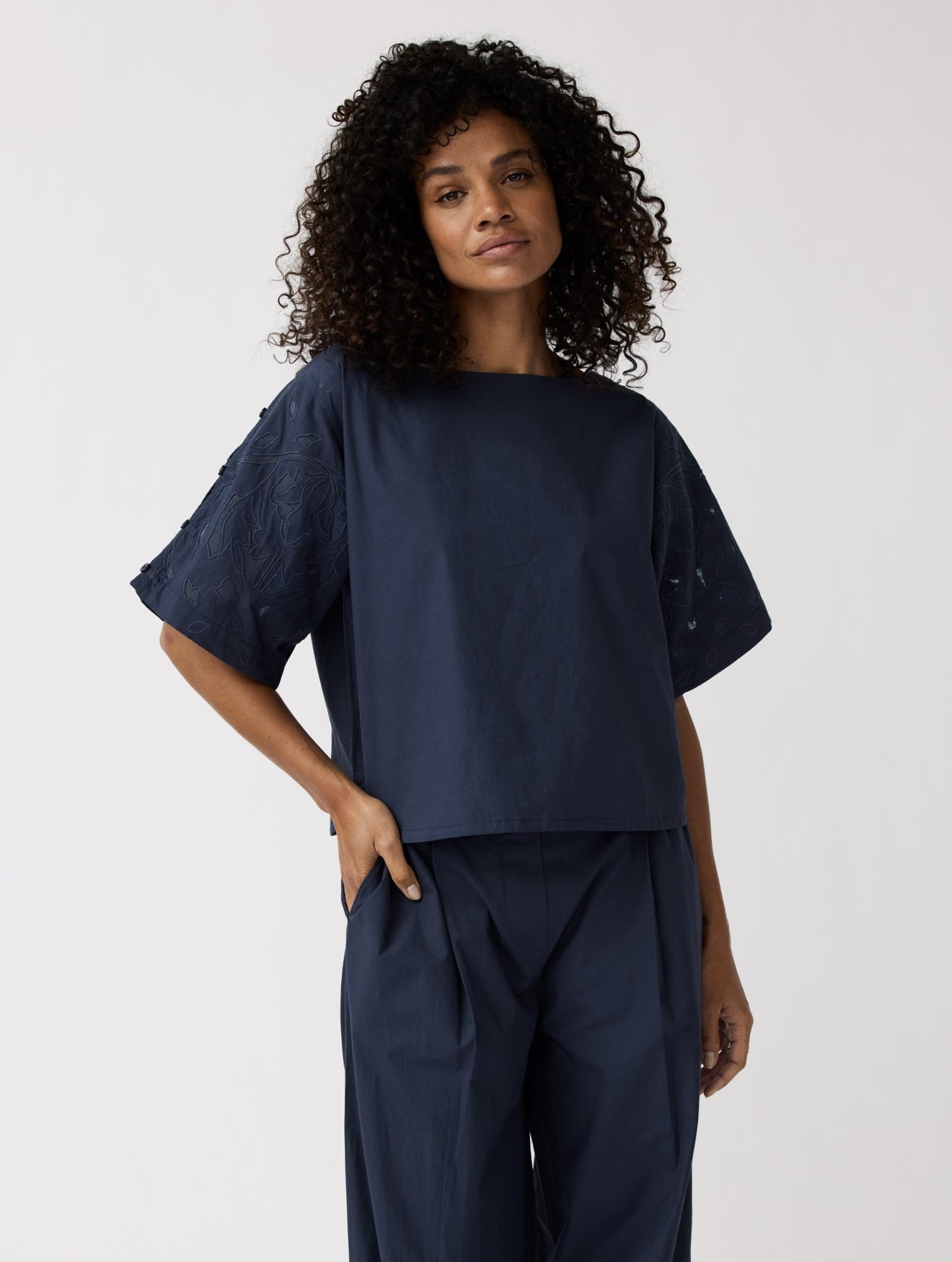 Alchemist - Top Lotus Navy - WERTE FREUNDE