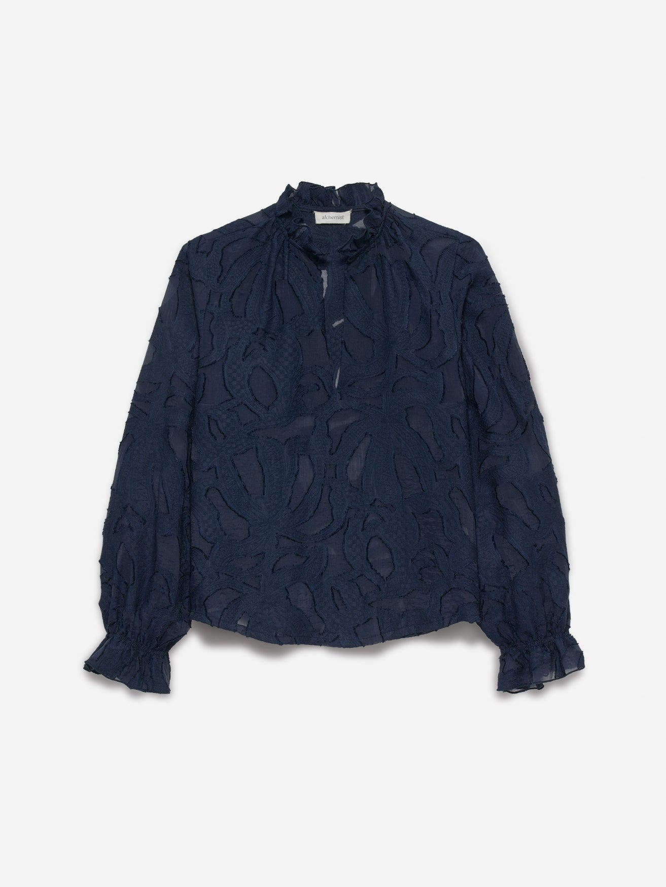 Alchemist - Ella Top Navy - WERTE FREUNDE