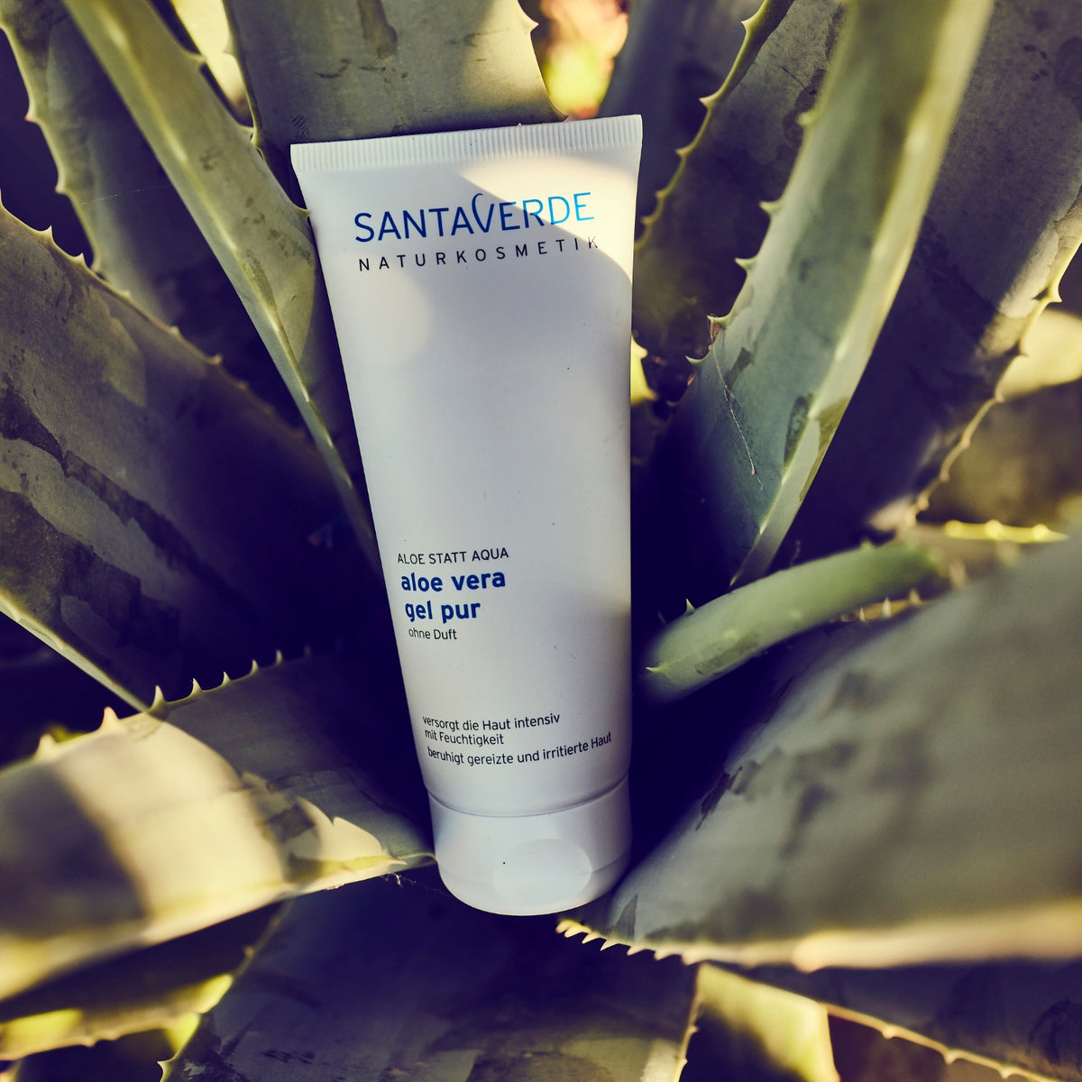 Santaverde - Aloe Vera Gel Pur ohne Duft 100ml - WERTE FREUNDE
