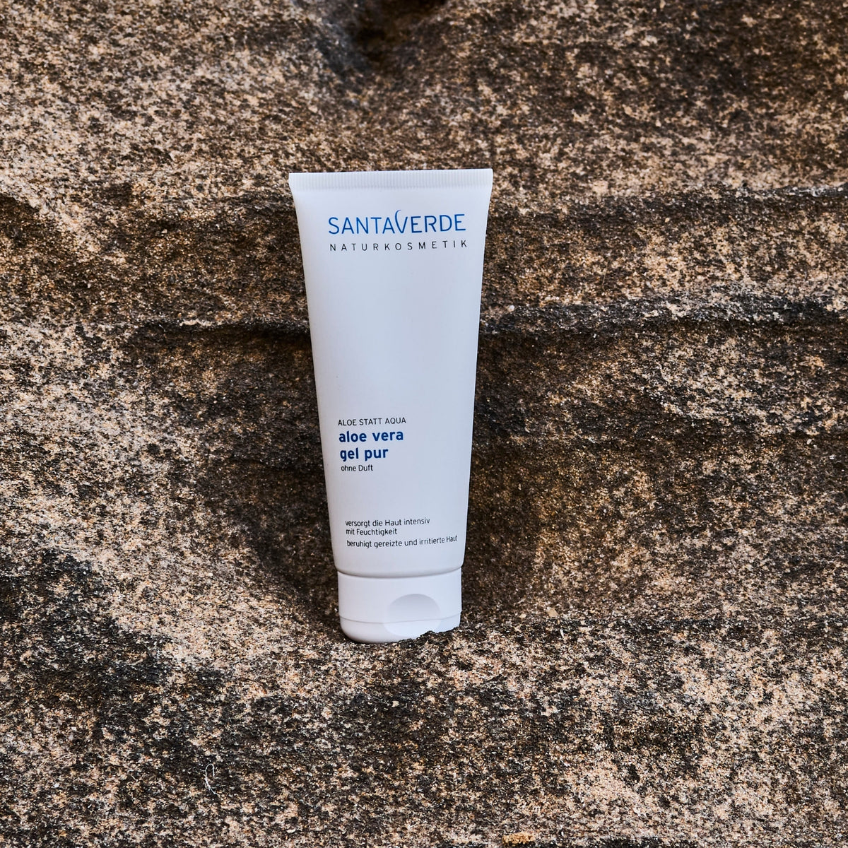 Santaverde - Aloe Vera Gel Pur ohne Duft Reisegröße 50ml - WERTE FREUNDE