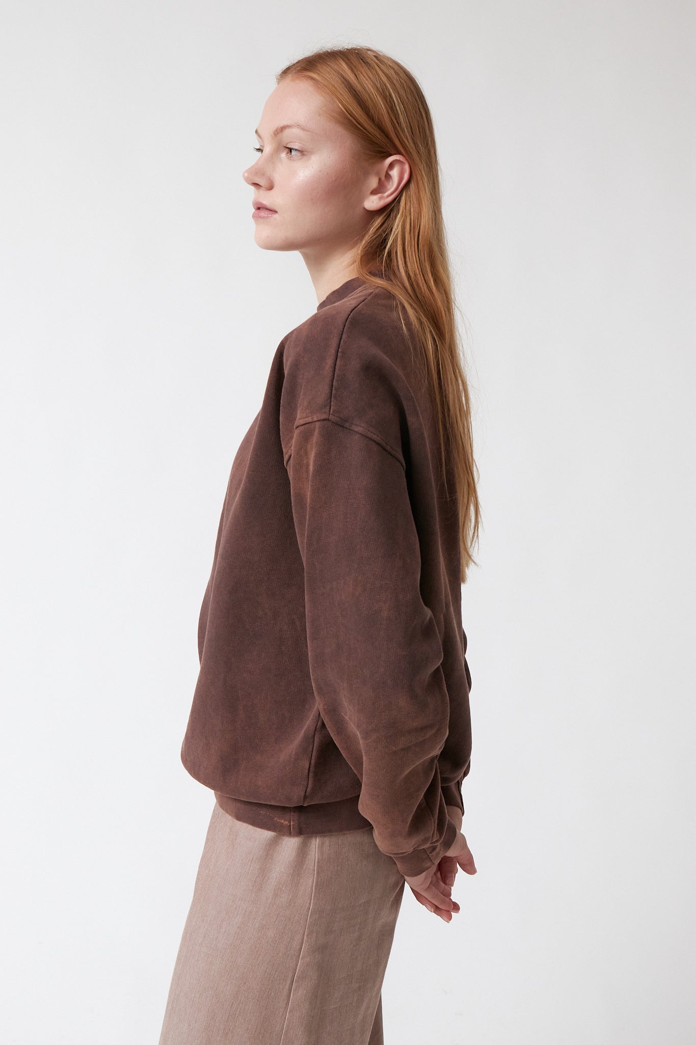 amt. - Acid Sweatshirt Brown - WERTE FREUNDE