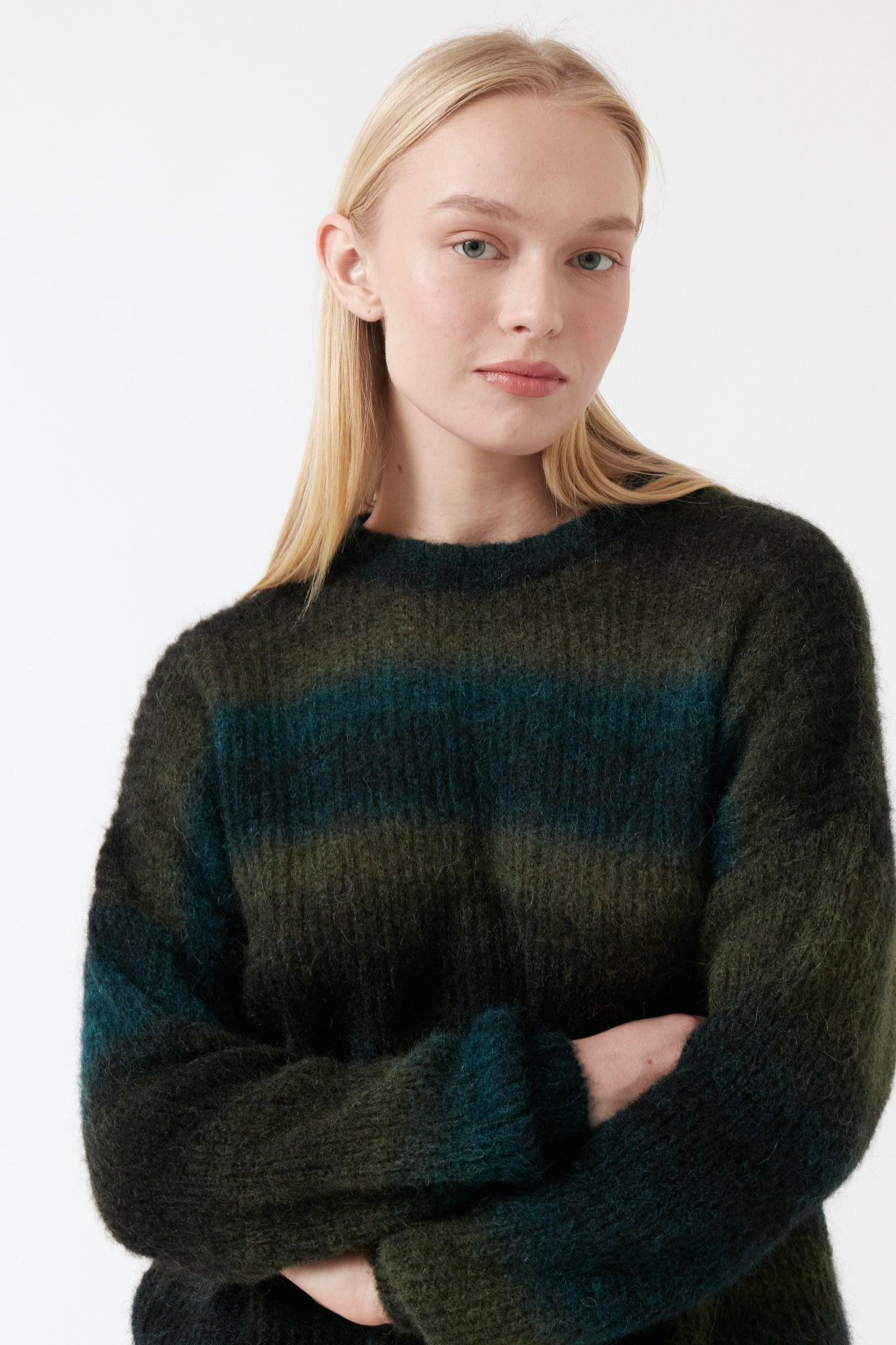 amt. - Jade Jersey Green Gradient - WERTE FREUNDE