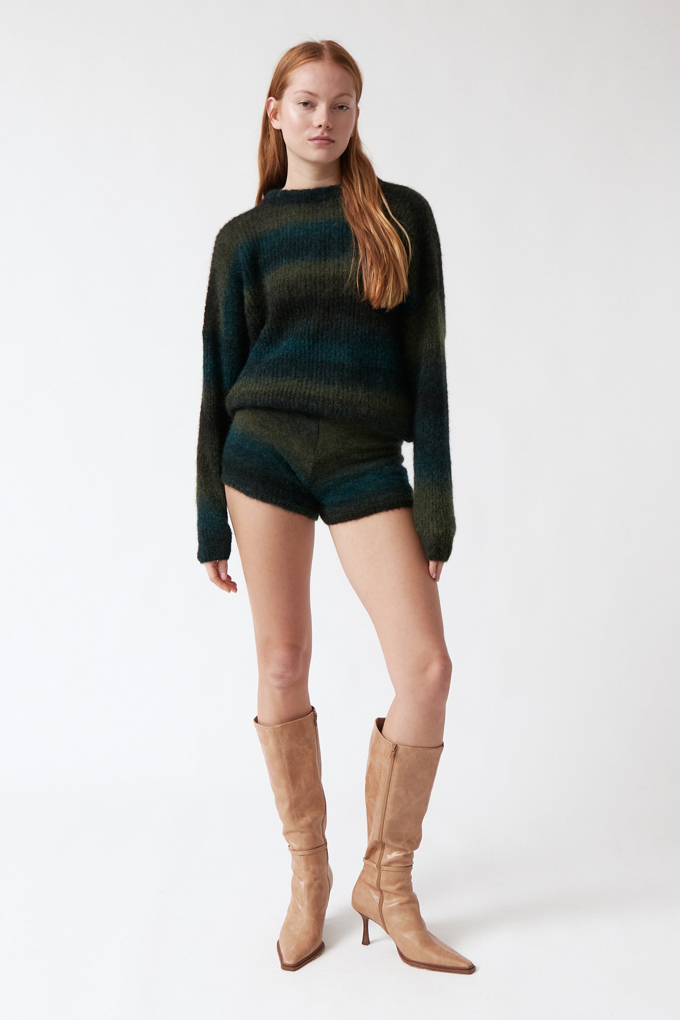 amt. - Jade Jersey Green Gradient - WERTE FREUNDE