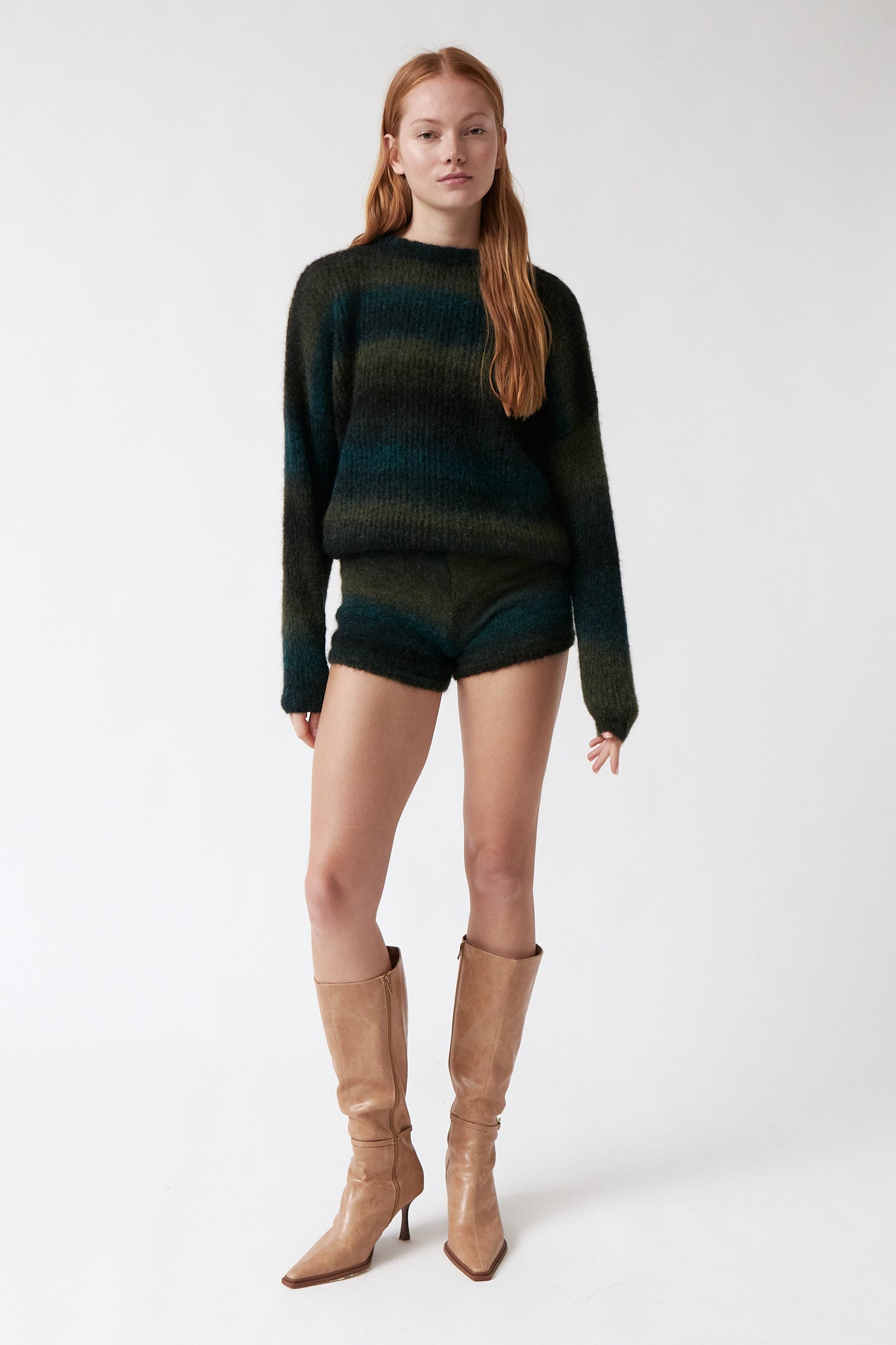 amt. - Jade Jersey Green Gradient - WERTE FREUNDE