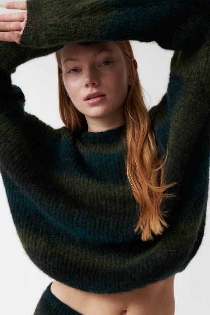 amt. - Jade Jersey Green Gradient - WERTE FREUNDE