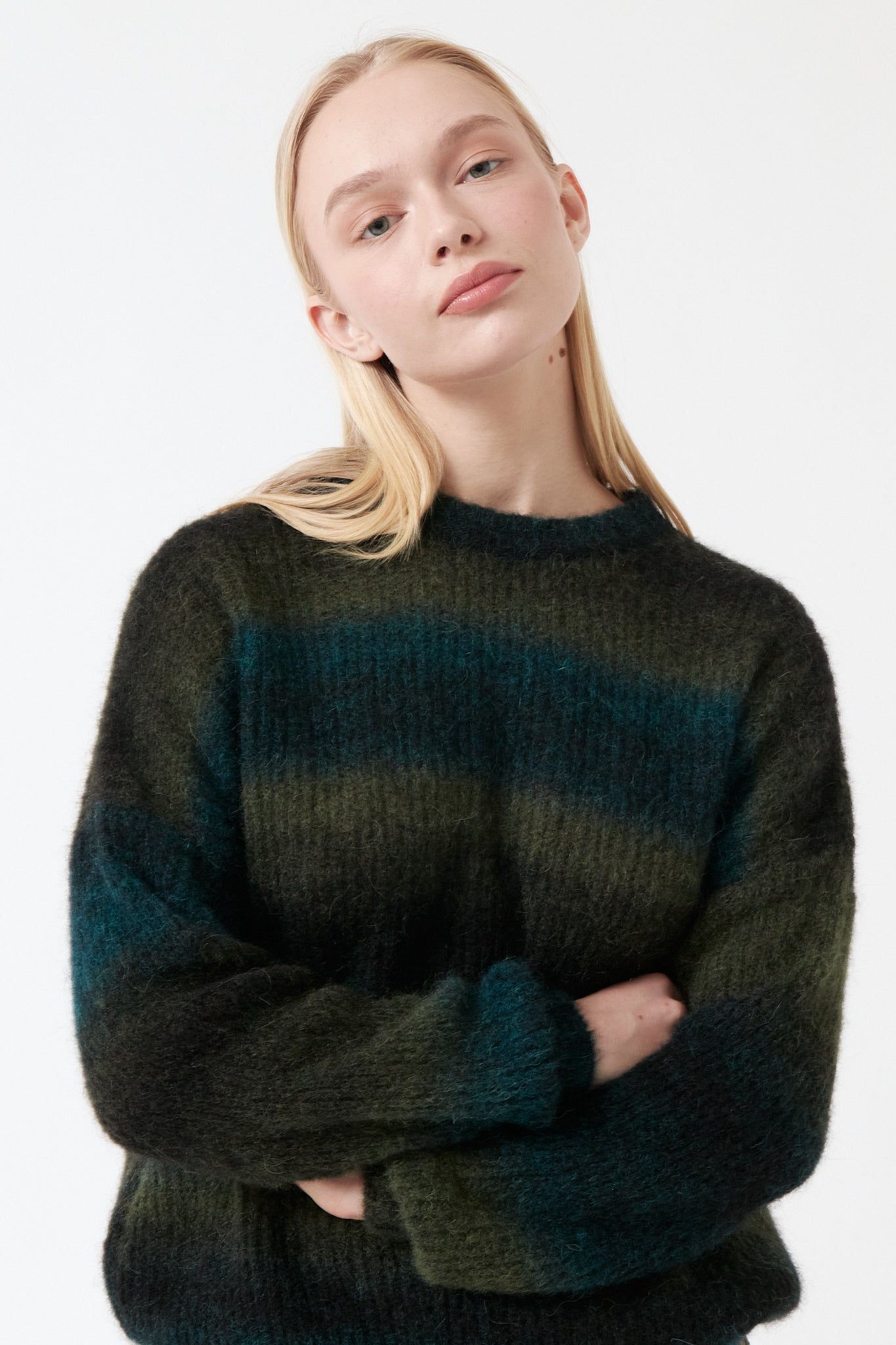 amt. - Jade Jersey Green Gradient - WERTE FREUNDE