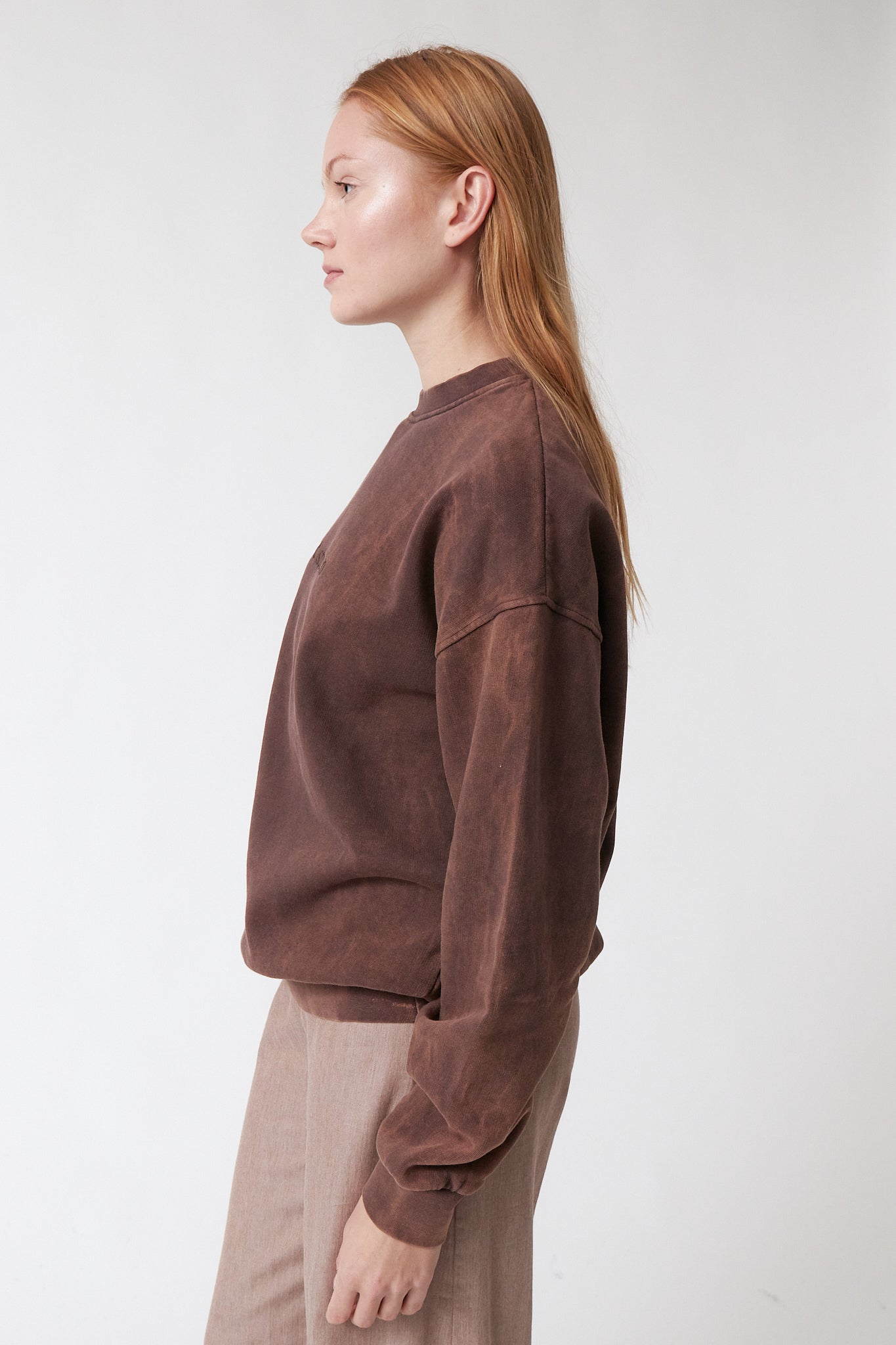 amt. - Acid Sweatshirt Brown - WERTE FREUNDE