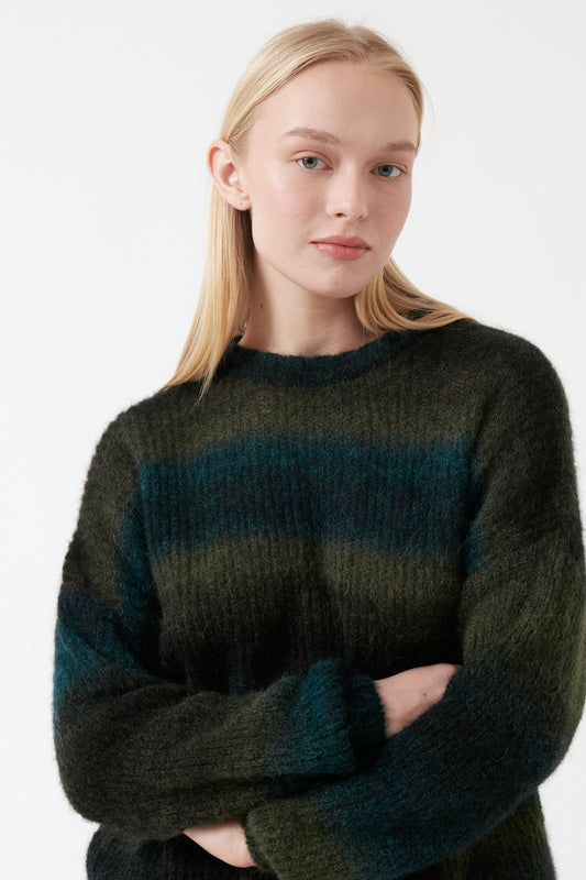 amt. - Jade Jersey Green Gradient - WERTE FREUNDE