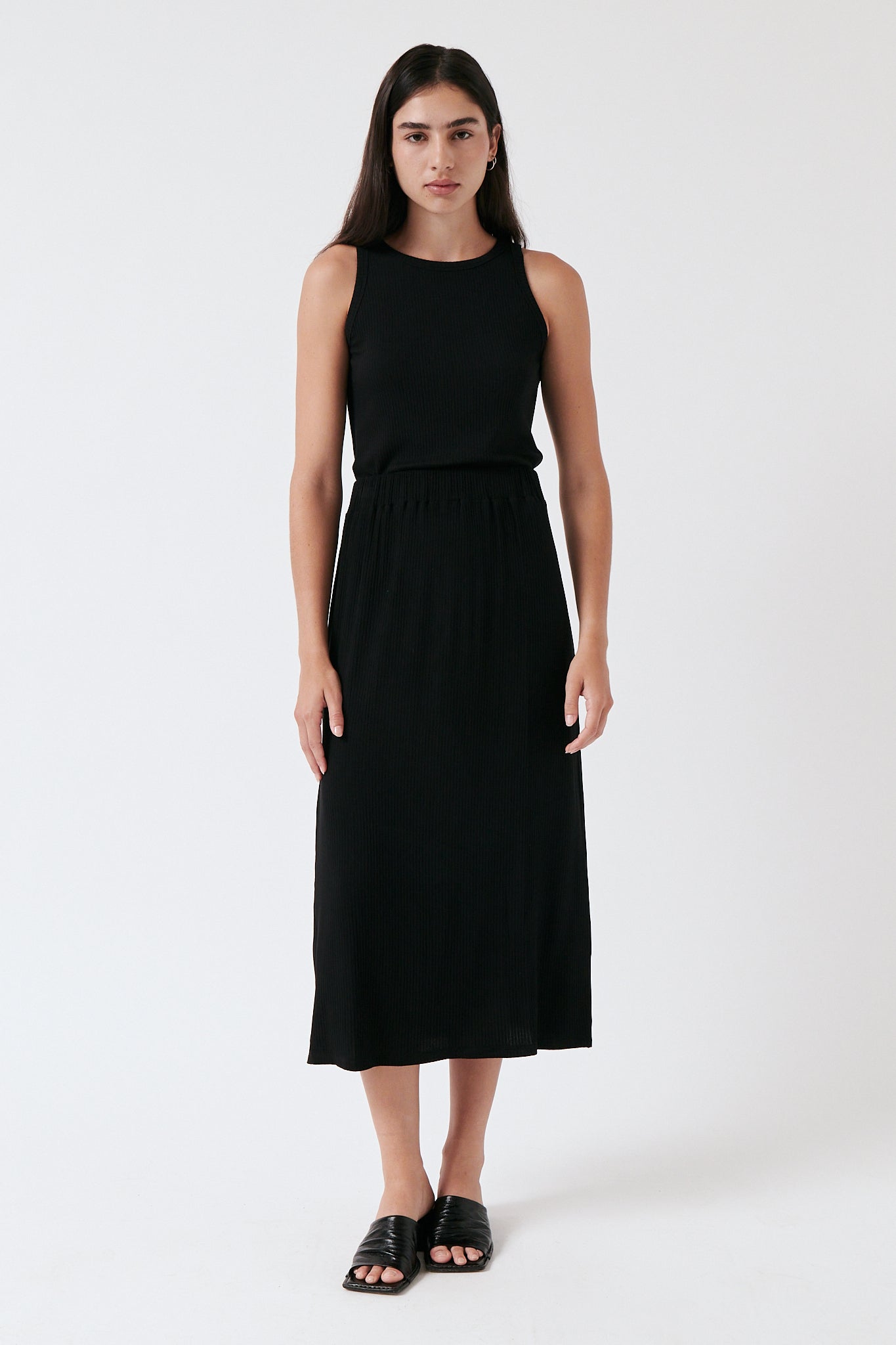 amt. - Lula Skirt Black - WERTE FREUNDE