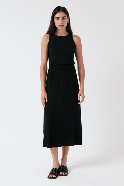 amt. - Lula Skirt Black - WERTE FREUNDE