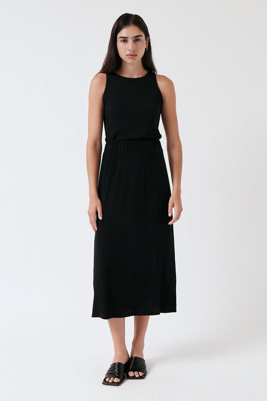 amt. - Lula Skirt Black - WERTE FREUNDE