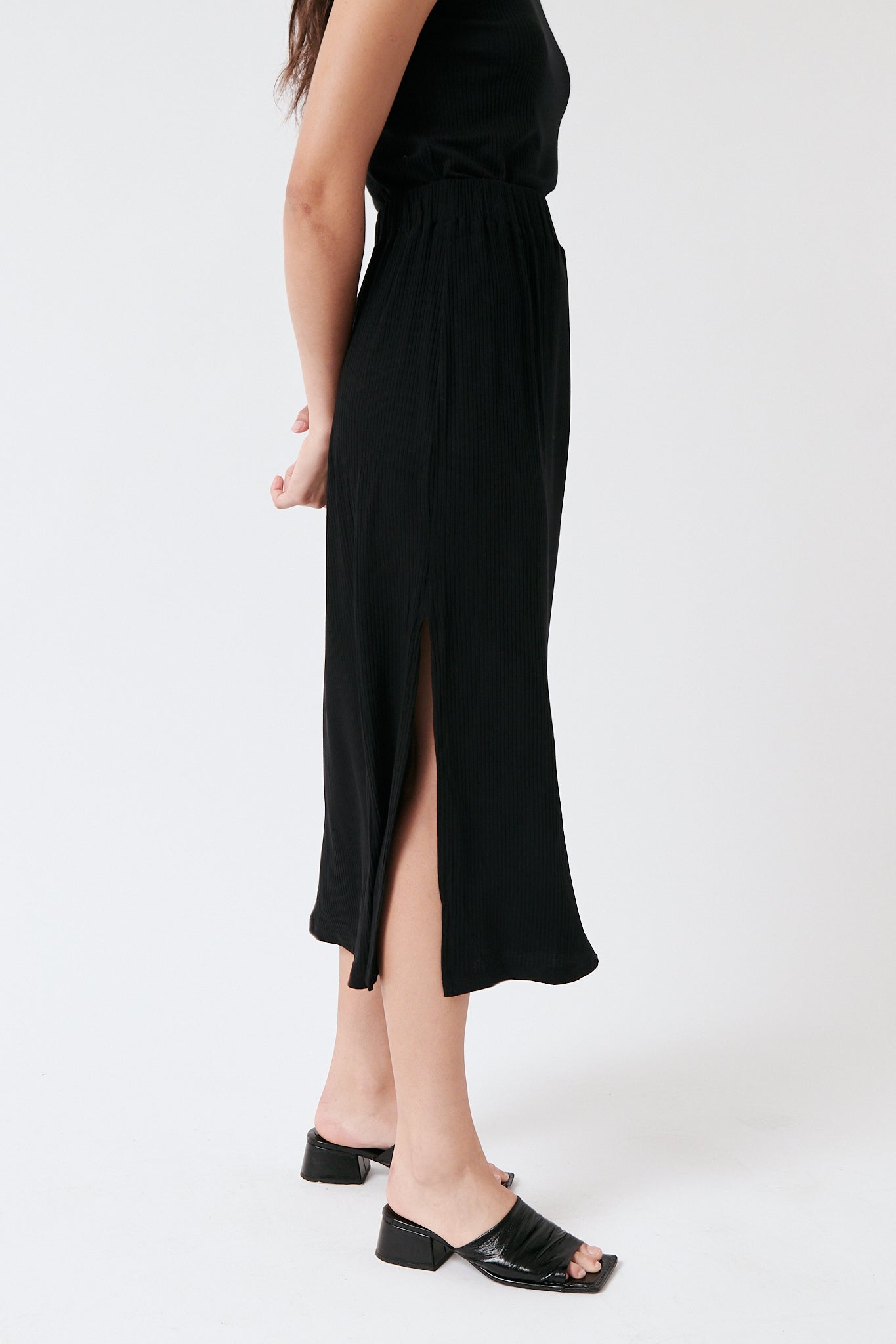 amt. - Lula Skirt Black - WERTE FREUNDE