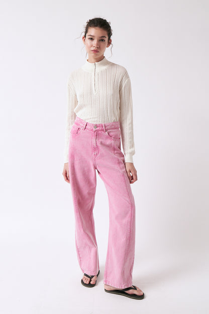 amt. - Moana Pants Pink - WERTE FREUNDE