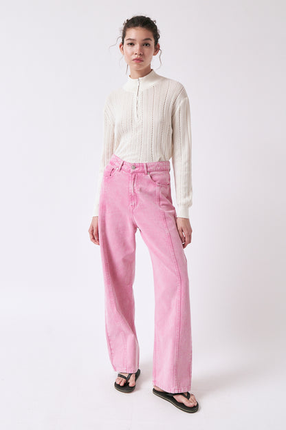 amt. - Moana Pants Pink - WERTE FREUNDE